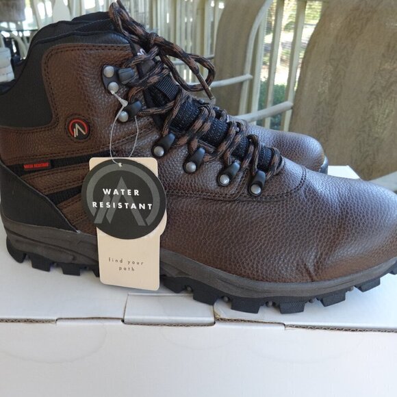 Navados men\'s  brown Arroyo size 12M, water resistant lace up boots, hiking, NWT main image 8